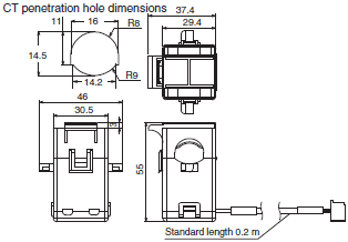 ZN-CTX / CTM Dimensions 7 