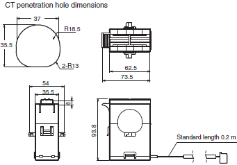ZN-CTX / CTM Dimensions 9 