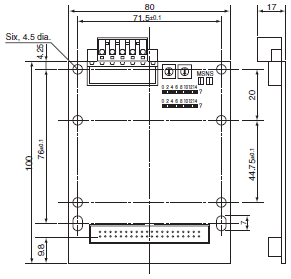 DRT2-[]D32B(-1) / []D32BV(-1) Dimensions 2 