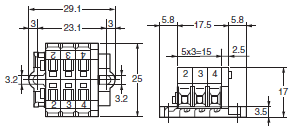 K7L-U[] / UD[][] Dimensions 3 