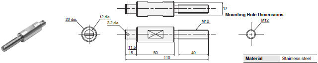 V680 Series Dimensions 51 