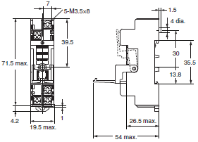 G3R-I/O Dimensions 5 