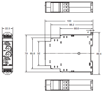 H3DK-F Dimensions 2 