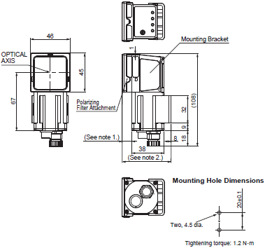 FQ-CR Series Dimensions 3 