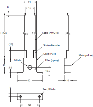 E5CC, E5CC-B, E5CC-U Dimensions 16 