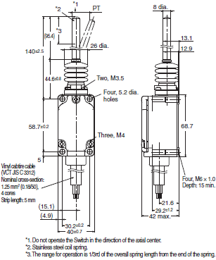 WL-N / WLG Dimensions 126 