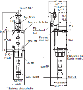 WL-N / WLG Dimensions 140 