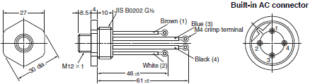 WL-N / WLG Dimensions 170 