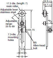 WL-N / WLG Dimensions 184 