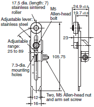 WL-N / WLG Dimensions 185 