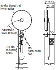 WL-N / WLG Dimensions 190 