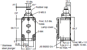 WL-N / WLG Dimensions 35 