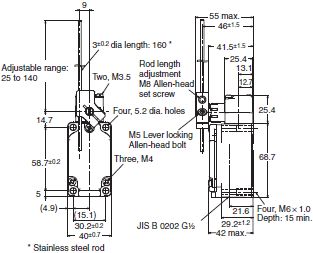 WL-N / WLG Dimensions 52 