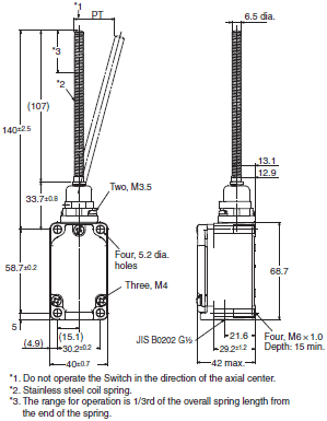 WL-N / WLG Dimensions 63 