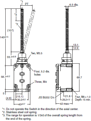 WL-N / WLG Dimensions 64 