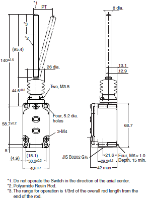 WL-N / WLG Dimensions 69 