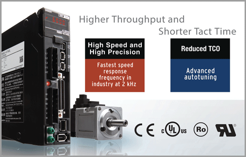 R88M-KE, R88D-KP Features 1 