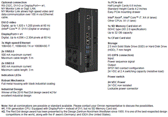 NYB Specifications 15 