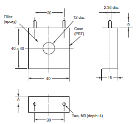 E5CD / E5CD-B Dimensions 18 