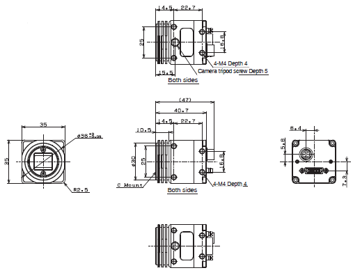 STC / FS Series Dimensions 34 