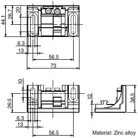 F3SG-SR / PG Series Dimensions 24 