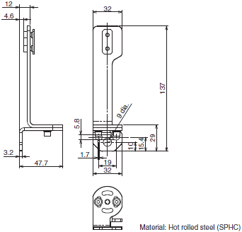 F3SG-SR / PG Series Dimensions 25 