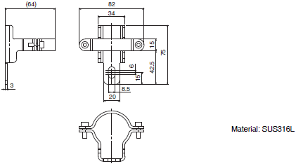 F3SG-SR / PG Series Dimensions 96 