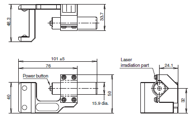 F3SG-SR / PG Series Dimensions 88 