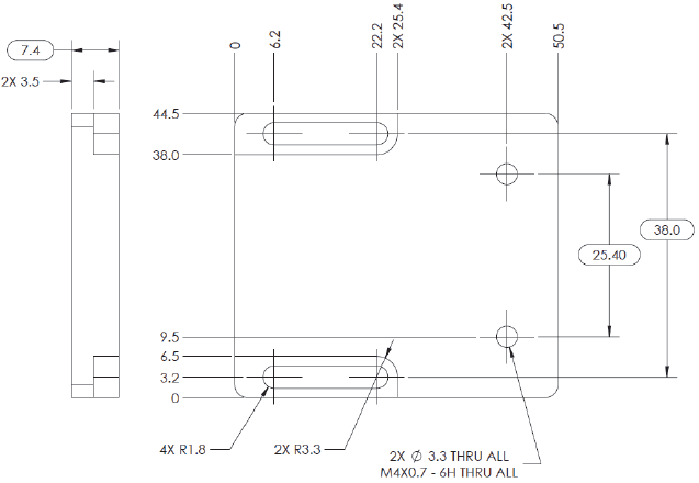 MicroHAWK F430-F / F420-F / F330-F / F320-F Dimensions 10 