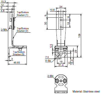 F3SG-RA-01TS / 02TS Dimensions 47 