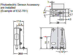 E3Z-[]-UL Dimensions 27 