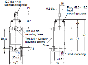 D4B-[]N Dimensions 10 