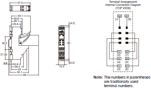 K7L-AT50[] / AT50D[][] Dimensions 11 