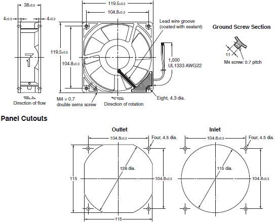 R87F / R87T Dimensions 11 