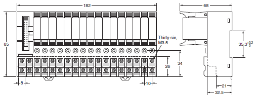 G7TC Dimensions 1 