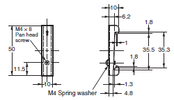 G6D-F4PU / G3DZ-F4PU, G6D-F4B / G3DZ-F4B Dimensions 8 