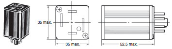 G3B / G3BD Dimensions 1 