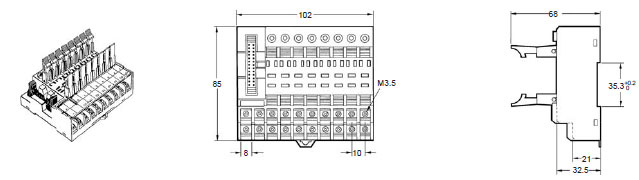 G3TA Dimensions 9 P7TF-OS08_Dimensions