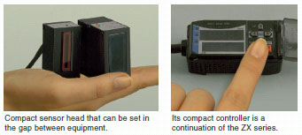 ZX-GT Smart Sensor Wide Laser Beam Measurement Sensor (Line
